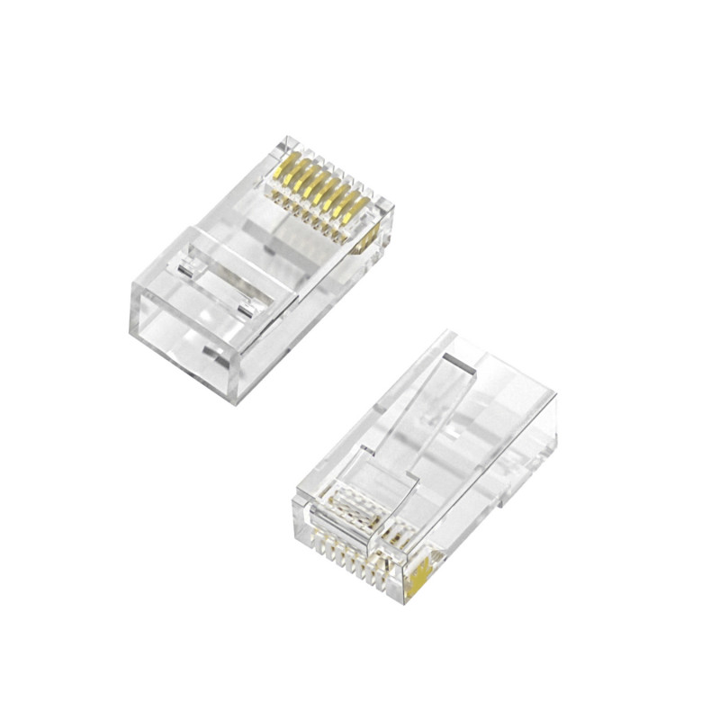 CONECTOR RJ45 8 HILOS CAT.6 AWG24 (50 UDS)
