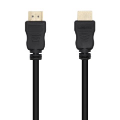 CABLE HDMI V1.4 ALTA VELOCIDAD 14+1 CCS, A/M-A/M, NEGRO, 1.8 M