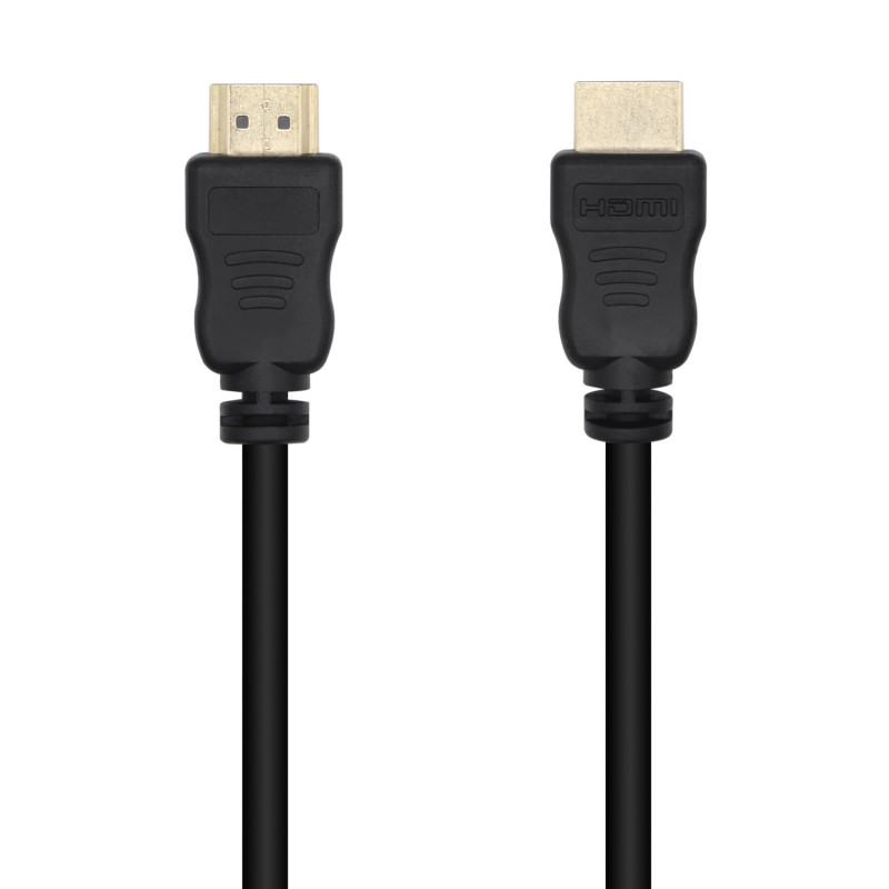 CABLE HDMI V1.4 ALTA VELOCIDAD 14+1 CCS, A/M-A/M, NEGRO, 1.8 M