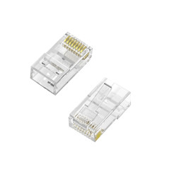 CONECTOR RJ45 8 HILOS CAT.6 AWG24 (100 UDS)