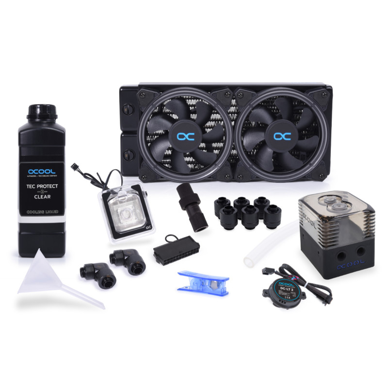 ST30 PROCESADOR KIT DE REFRIGERACIÓN LÍQUIDA 12 CM NEGRO