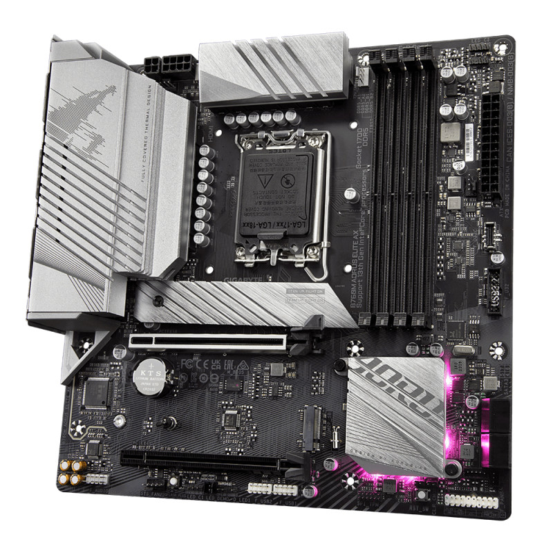 B760M AORUS ELITE AX PLACA BASE INTEL B760 LGA 1700 MICRO ATX