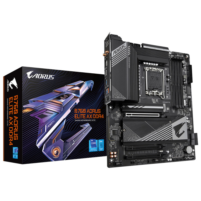 B760 AORUS ELITE AX DDR4 (REV. 1.0) INTEL B760 EXPRESS LGA 1700 ATX