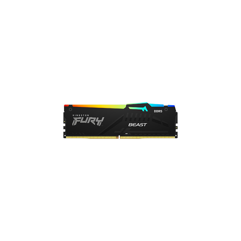 FURY BEAST RGB MÓDULO DE MEMORIA 8 GB 1 X 8 GB DDR5 5200 MHZ