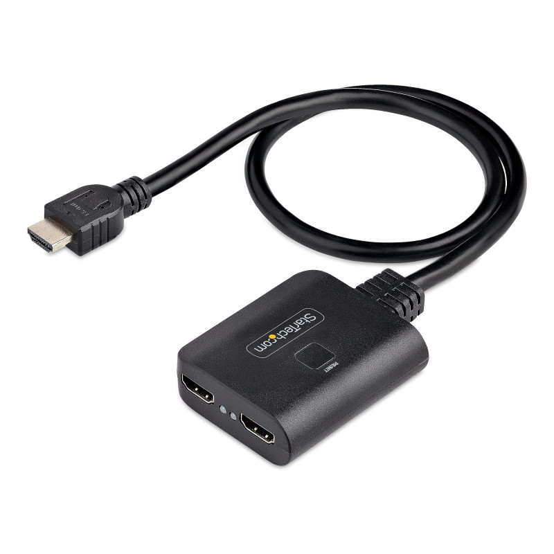 DIVISOR HDMI DE 2 PUERTOS - MULTIPLICADOR HDMI 2.0 DE 2 PUERTOS 4K60 - SPLITTER HDMI 2 PUERTOS DE EN