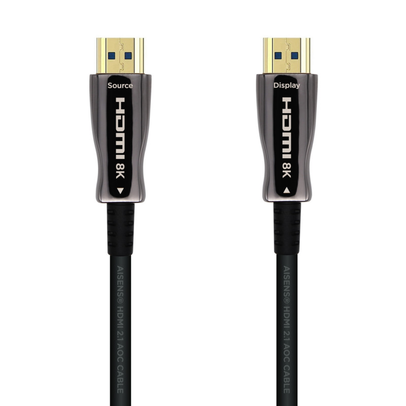 CABLE HDMI V2.1 AOC ULTRA ALTA VELOCIDAD / HEC 8K@60HZ 4K@120HZ 4:4:4 48GBPS, A/M-A/M, NEGRO, 70M