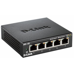 DGS-105 NO ADMINISTRADO L2 GIGABIT ETHERNET (10/100/1000) NEGRO