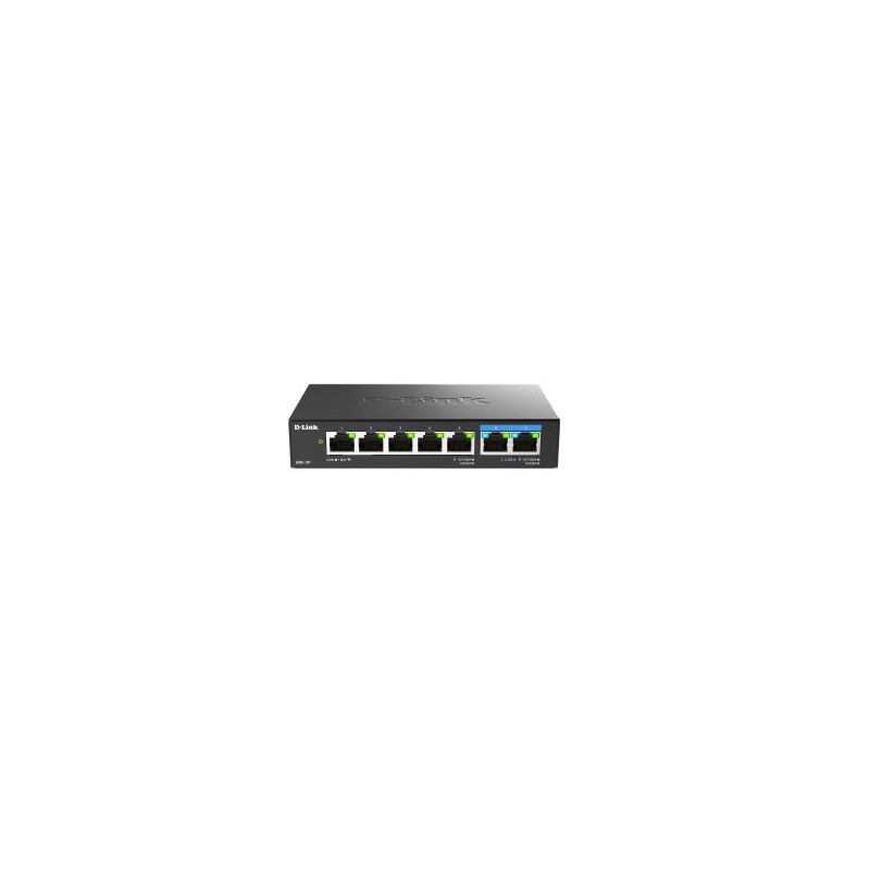 DMS-107/E SWITCH NO ADMINISTRADO GIGABIT ETHERNET (10/100/1000) NEGRO