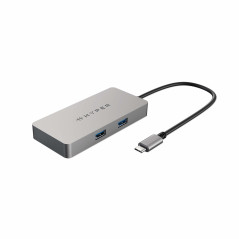 HDMB2 HUB DE INTERFAZ USB 3.2 GEN 1 (3.1 GEN 1) TYPE-C 5000 MBIT/S ACERO INOXIDABLE