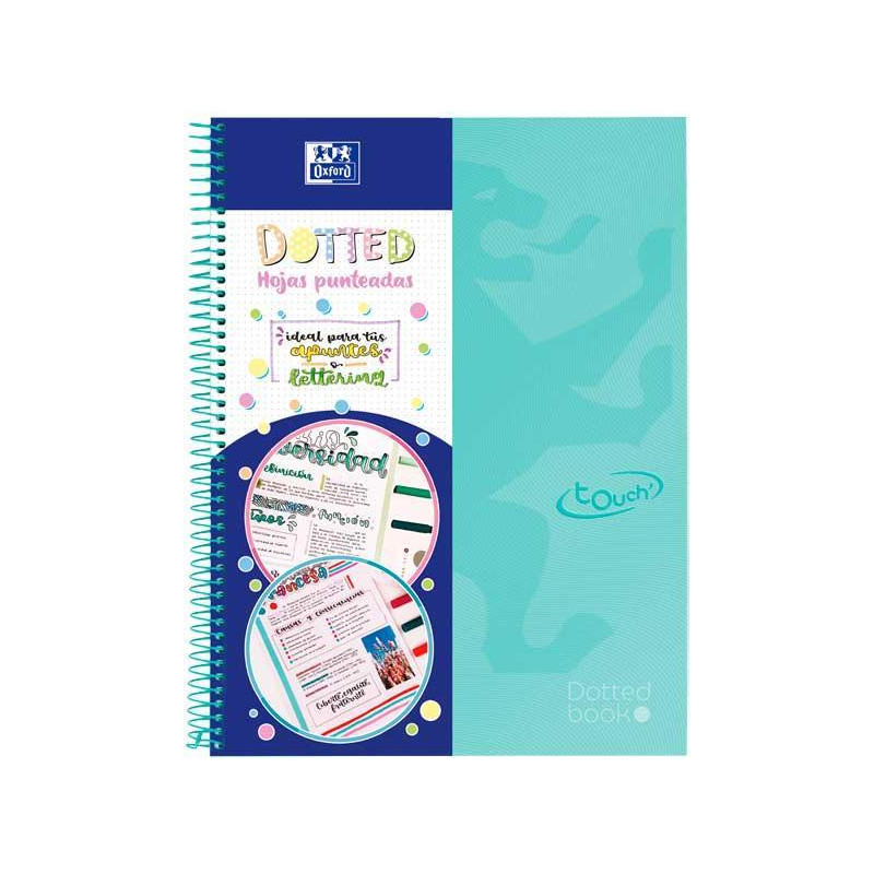 CUADERNO OXFORD "EUROPEANBOOK 0 TOUCH" A4+ 80h DOTS