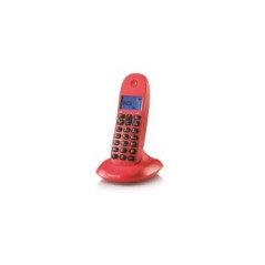 C1001 TELÉFONO DECT IDENTIFICADOR DE LLAMADAS CEREZA