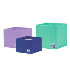 SET 3 CUBILETES OXFORD TAMAÑO VARIADO