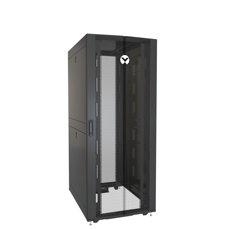 VR3150 ARMARIO RACK 42U RACK O BASTIDOR INDEPENDIENTE NEGRO, TRANSPARENTE