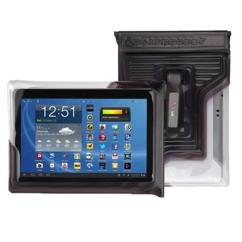 LL-AT-16 FUNDA PARA TABLET 25,4 CM (10\") FUNDA DE PROTECCIÓN NEGRO, TRANSPARENTE