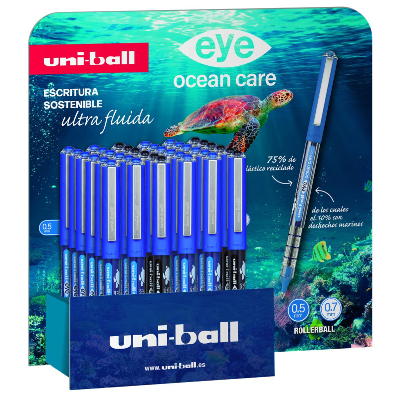 EXPOSITOR 36 ROLLER UNI-BALL EYE UB-150/3D "OCEAN CARE"