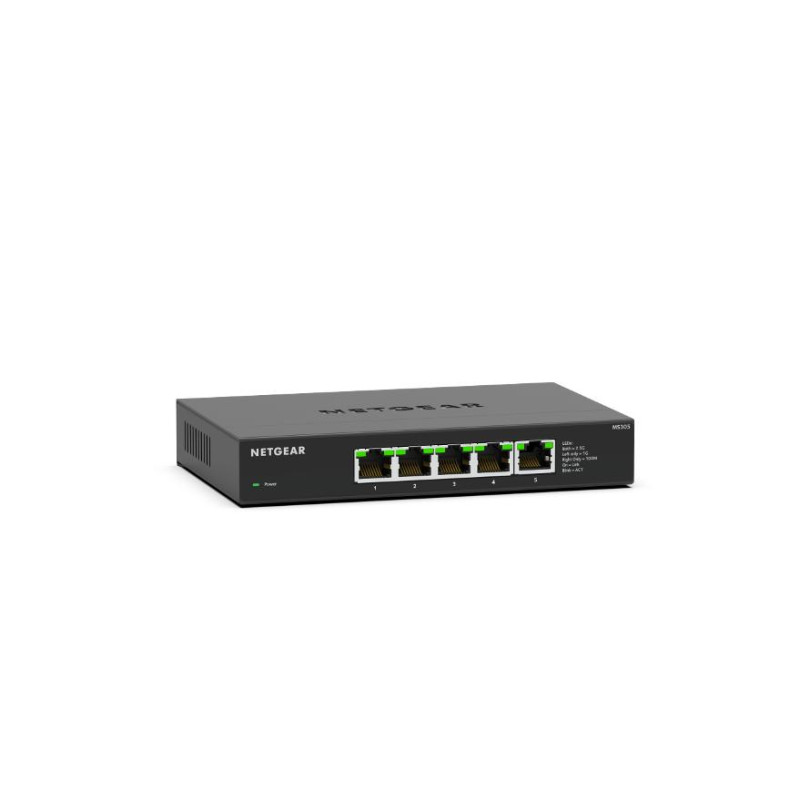 MS305-100EUS SWITCH NO ADMINISTRADO 2.5G ETHERNET (100/1000/2500) NEGRO