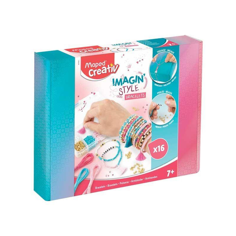 SET MAPED "IMAGIN` STYLE PULSERAS PASTEL"