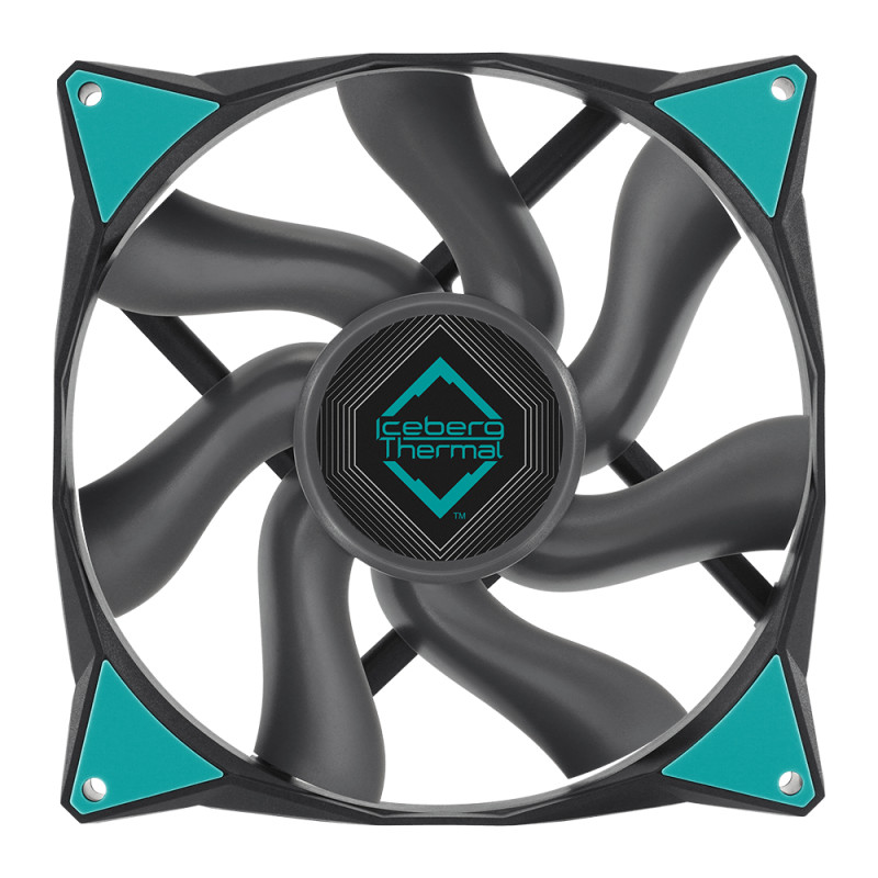 ICEGALE XTRA CARCASA DEL ORDENADOR VENTILADOR 14 CM NEGRO 1 PIEZA(S)