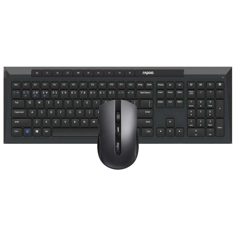 8210M TECLADO RATÓN INCLUIDO BLUETOOTH QWERTY NEGRO