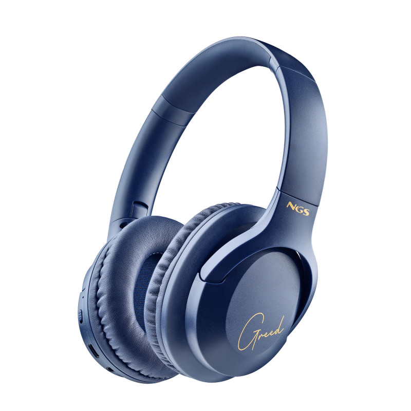 ARTICA GREED AURICULARES INALÁMBRICO Y ALÁMBRICO DIADEMA LLAMADAS/MÚSICA USB TIPO C BLUETOOTH AZUL