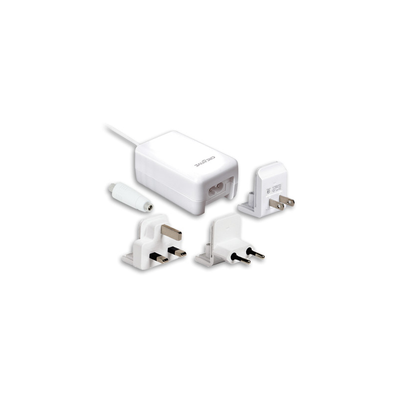 ZEN POWER ADAPTER ADAPTADOR E INVERSOR DE CORRIENTE BLANCO