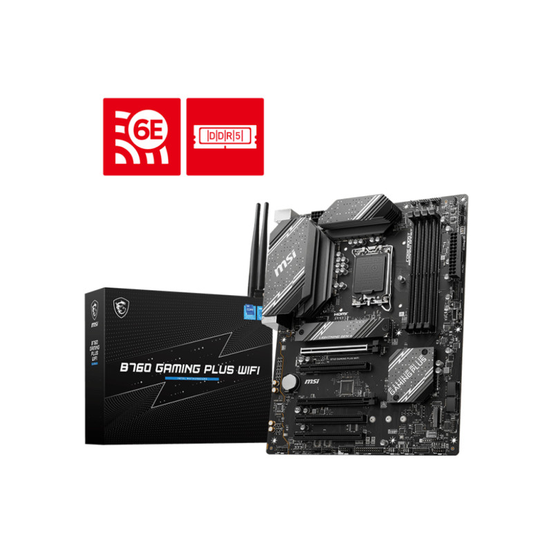 B760 GAMING PLUS WIFI INTEL B760 LGA 1700 ATX