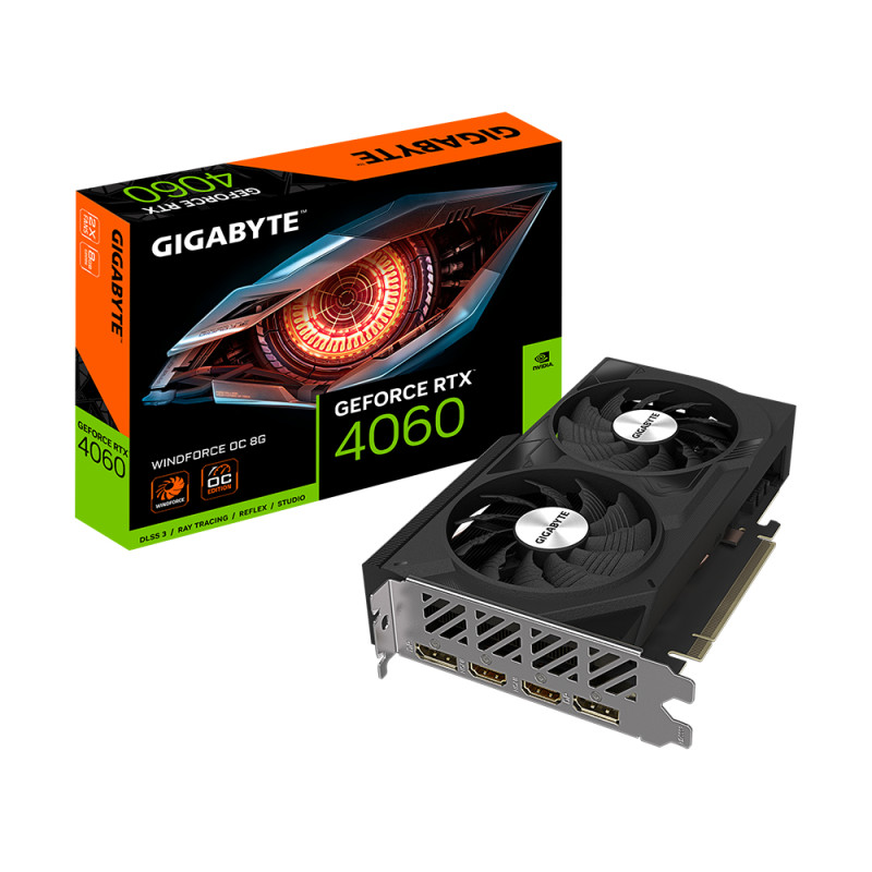 GEFORCE RTX 4060 WINDFORCE OC 8G NVIDIA 8 GB GDDR6