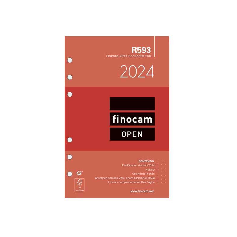 RECAMBIO ANUALIDAD 2024 FINOCAM "OPEN: R593" SEMANA VISTA CASTELLANO