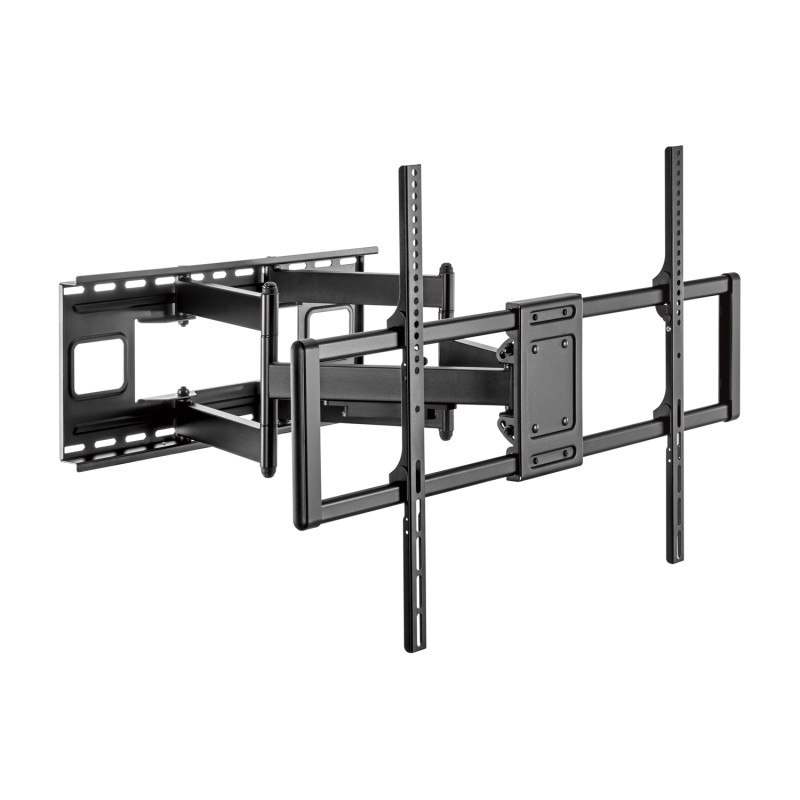 Soporte de pared para microondas cocinas escuadra de montaje equipo audio  negro