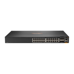 ARUBA 6200F 24G 4SFP+ GESTIONADO L3 GIGABIT ETHERNET (10/100/1000) 1U NEGRO