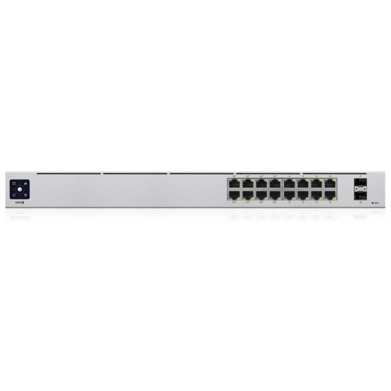 UNIFI 16-PORT POE GESTIONADO L2/L3 GIGABIT ETHERNET (10/100/1000) ENERGÍA SOBRE ETHERNET (POE) 1U PL