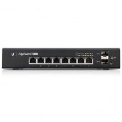 EDGESWITCH 8 GESTIONADO GIGABIT ETHERNET (10/100/1000) ENERGÍA SOBRE ETHERNET (POE) NEGRO