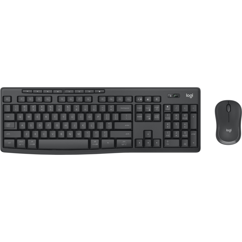 MK370 COMBO FOR BUSINESS TECLADO RATÓN INCLUIDO RF WIRELESS + BLUETOOTH QWERTY ESPAÑOL GRAFITO