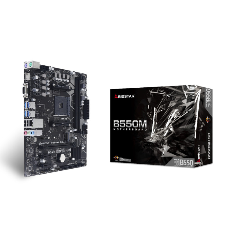 B550MH 3.0 PLACA BASE AMD B550 ZÓCALO AM4 MICRO ATX