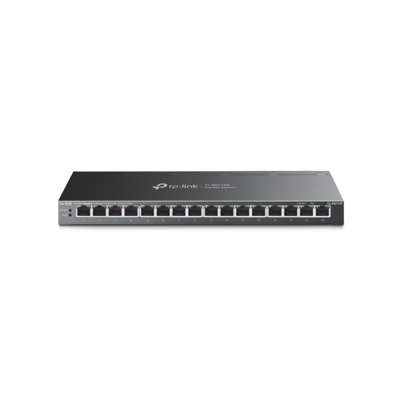 TL-SG116P SWITCH NO ADMINISTRADO GIGABIT ETHERNET (10/100/1000) NEGRO