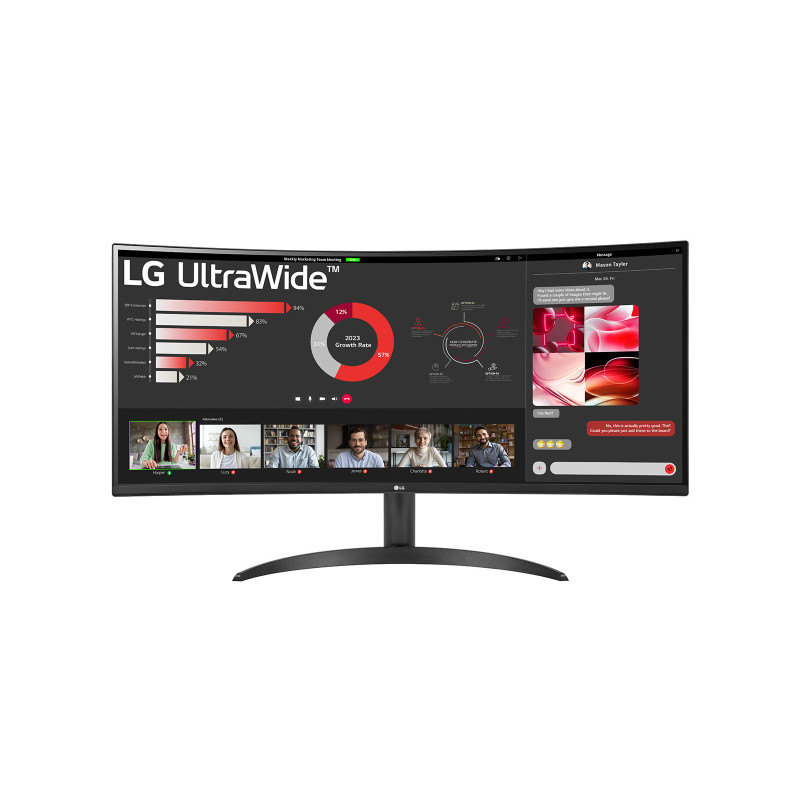 34WR50QC-B PANTALLA PARA PC 86,4 CM (34\") 3440 X 1440 PIXELES ULTRAWIDE QUAD HD LCD NEGRO