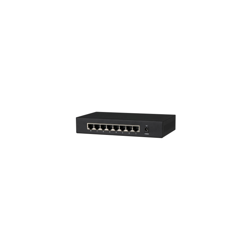 PFS3008-8GT SWITCH NO ADMINISTRADO L2 GIGABIT ETHERNET (10/100/1000) NEGRO