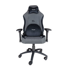 TAL-PANTHER-GRY SILLA PARA VIDEOJUEGOS SILLA PARA VIDEOJUEGOS UNIVERSAL ASIENTO ACOLCHADO TAPIZADO G