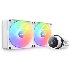 KRAKEN 280 RGB PROCESADOR SISTEMA DE REFRIGERACIÓN LÍQUIDA TODO EN UNO 14 CM BLANCO 1 PIEZA(S)