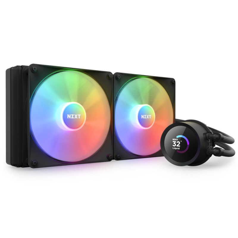 KRAKEN 280 RGB PROCESADOR SISTEMA DE REFRIGERACIÓN LÍQUIDA TODO EN UNO 14 CM NEGRO 1 PIEZA(S)