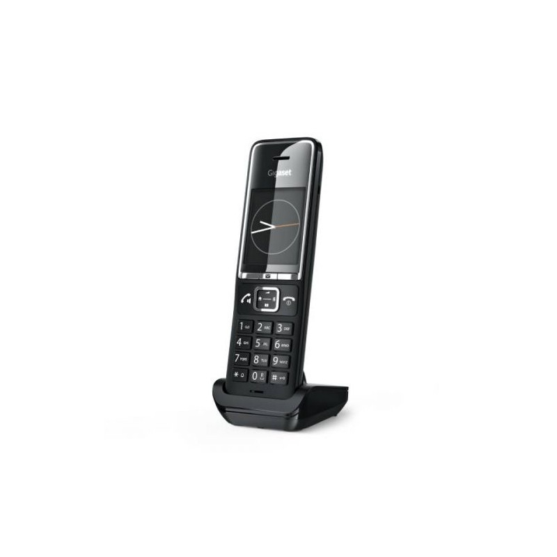 COMFORT 550 TELÉFONO DECT IDENTIFICADOR DE LLAMADAS NEGRO, CROMO