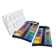 Pelikan - Caja de Acuarelas, Para Niños, 22 Colores, 1 Tubo Blanco,  Portátil : : Juguetes y juegos