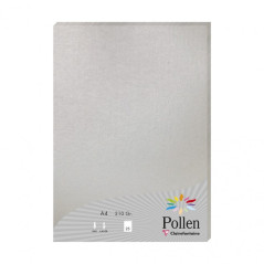 POLLEN PAPEL PARA IMPRESORA DE INYECCIÓN DE TINTA A4 (210X297 MM) 25 HOJAS PLATA