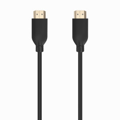 CABLE HDMI V2.0 CCS PREMIUM ALTA VELOCIDAD / HEC 4K@60HZ 18GBPS, A/M-A/M, NEGRO, 1.5M