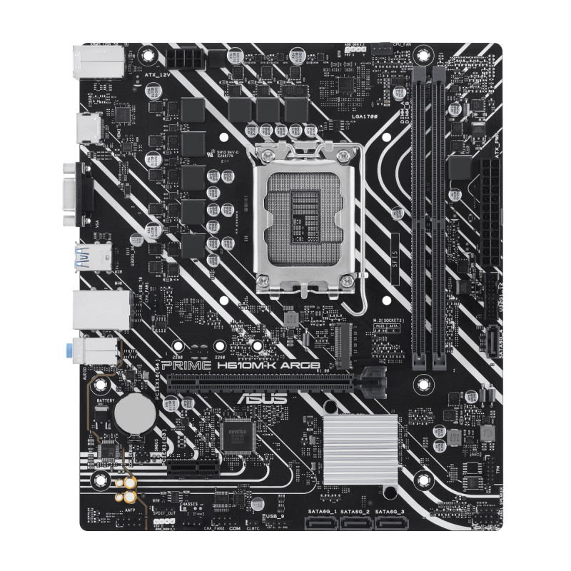 PRIME H610M-K ARGB INTEL H610 LGA 1700 MICRO ATX