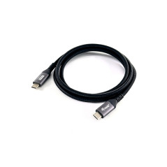 128381 CABLE USB 1,2 M USB4 GEN 3X2 USB C NEGRO