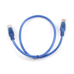 PP12-0.5M/B CABLE DE RED AZUL 0,5 M CAT5E