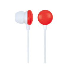 MHP-EP-001-R AURICULAR Y CASCO AURICULARES ALÁMBRICO DENTRO DE OÍDO MÚSICA ROJO, BLANCO