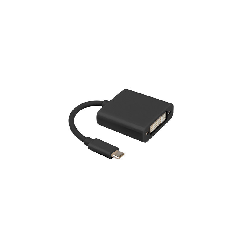 AD-UC-DV-01 ADAPTADOR GRÁFICO USB 3840 X 2160 PIXELES NEGRO