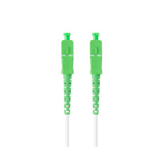 FO-SASA-SS21-0050-WH CABLE DE FIBRA OPTICA 5 M SC G.657.A2 VERDE, BLANCO